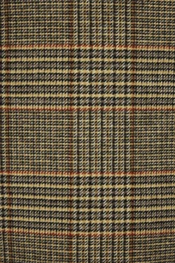 Dynamite Kylie Plaid Mini Skirt Brown Clearance
