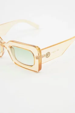 Dynamite LE SPECS | Oh Damn Sunglasses Brown Hot