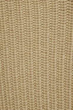 Dynamite Linen Crop Knit Tank Top Brown Shop
