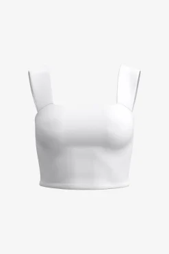 Dynamite Lota Sculpt Tank Top White Cheap