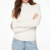 Dynamite Maisie Popcorn Textured Top White Best Sale