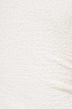 Dynamite Maisie Popcorn Textured Top White Best Sale