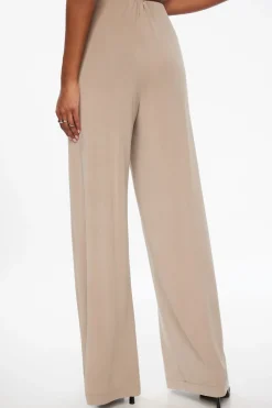 Dynamite Malika Knit Wide Leg Pants Green Best Sale