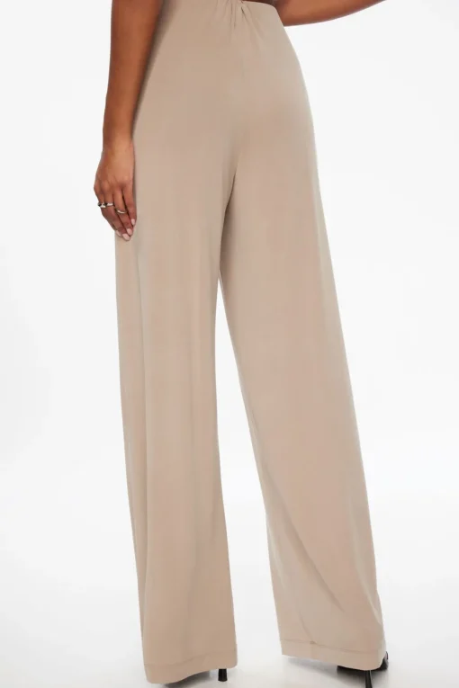 Dynamite Malika Knit Wide Leg Pants Green Best Sale
