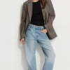 Dynamite Mika Relaxed Straight Jeans Blue Best Sale