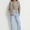 Dynamite Mika Relaxed Straight Jeans Blue Sale
