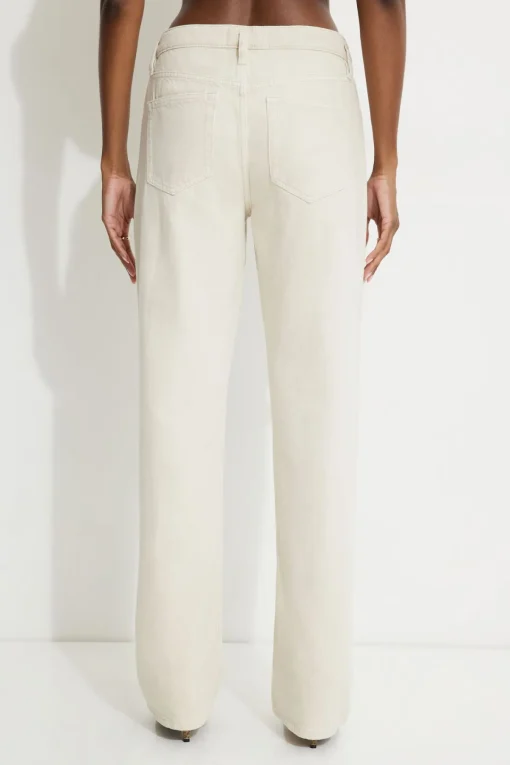 Dynamite Mika Relaxed Straight Jeans Brown Best Sale