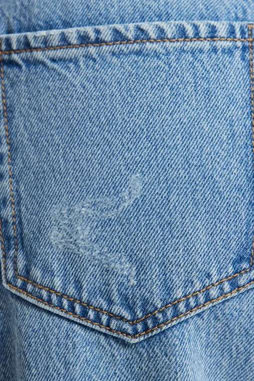 Dynamite Mika Relaxed Straight Jeans Blue Best