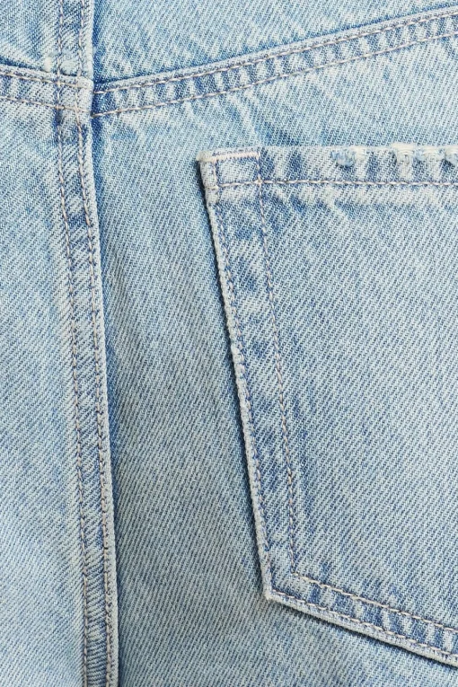 Dynamite Mika Relaxed Straight Jeans Blue Best Sale