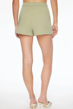Dynamite Nina Pleated Mini Skort Green Cheap