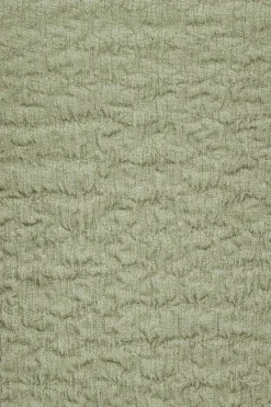 Dynamite Off Shoulder Popcorn Textured Top Green Outlet