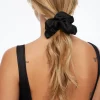 Dynamite Oversized  Satin Scrunchie Black Outlet