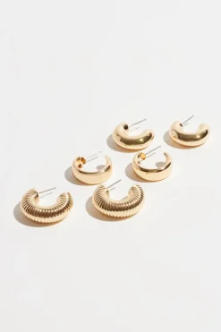 Dynamite 3-Pack Chunky Texture Hoops Yellow Store