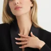 Dynamite 10-Pack Delicate Gem & Pearl Rings Yellow Discount