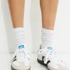 Dynamite 3-Pack Ribbed Crew Socks White Fashion