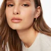 Dynamite 3-Pack Textured & Smooth Hoop Earrings YELLOW New