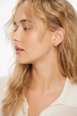Dynamite 3-Pack Trio Hoop Earrings Yellow Store