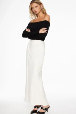 Dynamite Pencil Maxi Skirt White Cheap