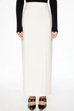 Dynamite Pencil Maxi Skirt White Cheap