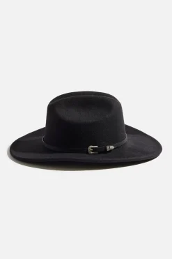 Dynamite Pin-Buckle Cowboy Hat Black Clearance