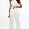Dynamite Pleated Carrot Pants White Sale