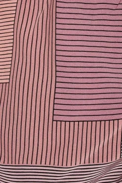 Dynamite Printed Halter Top Pink Best