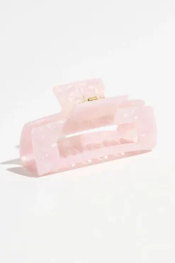 Dynamite Rectangle Claw Clip Pink Best