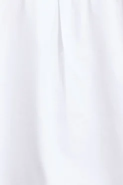 Dynamite Relaxed Oxford Shirt White Outlet
