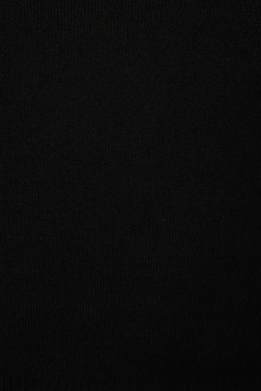 Dynamite Ribbed V-Neck Cardigan Black New