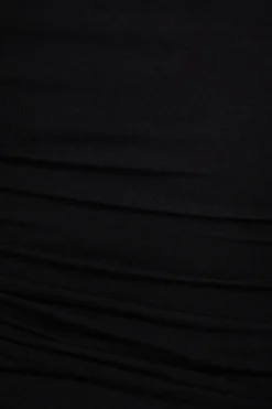 Dynamite Ruched Crewneck Top Black Online