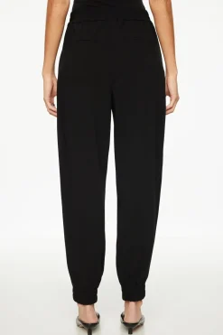 Dynamite Sacha Twill Jogger Pants Black Clearance