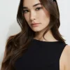 Dynamite Satin Gem Headband Black Cheap