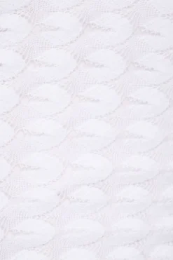 Dynamite Sheer Keyhole Cami Midi Dress White Clearance