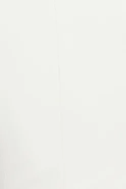 Dynamite Single Button Fitted Blazer White Online