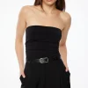 Dynamite Skinny Round Square Buckle Belt Store