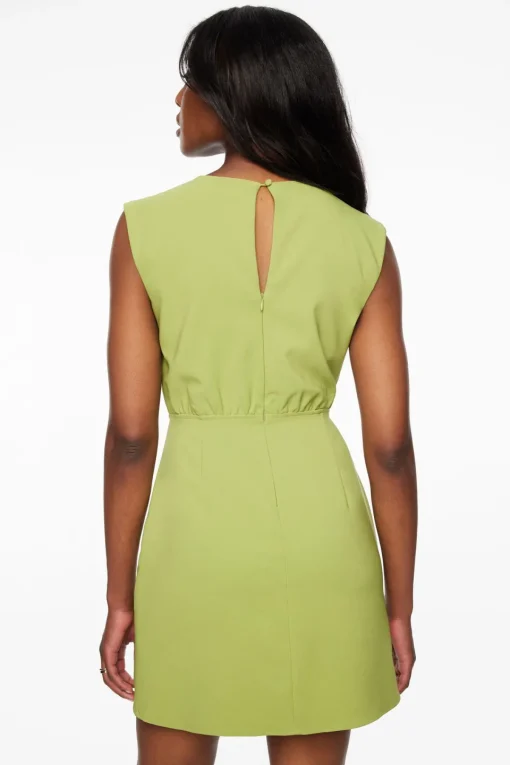 Dynamite Sleeveless Mini Dress Green Hot