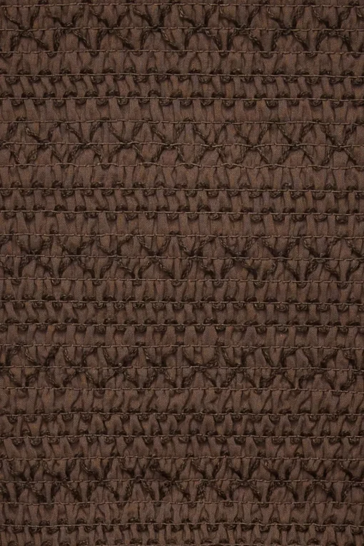 Dynamite Smocked Ruffle Mini Dress Brown Best