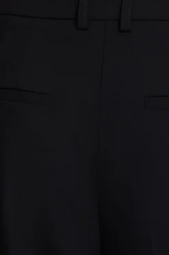Dynamite Sofia Pleated Straight Leg Pants Black Outlet