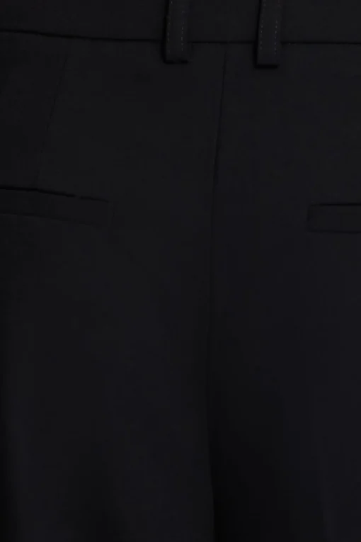 Dynamite Sofia Pleated Straight Leg Pants Black Outlet