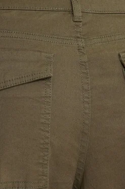 Dynamite Straight Leg Cargo Pants Green Online