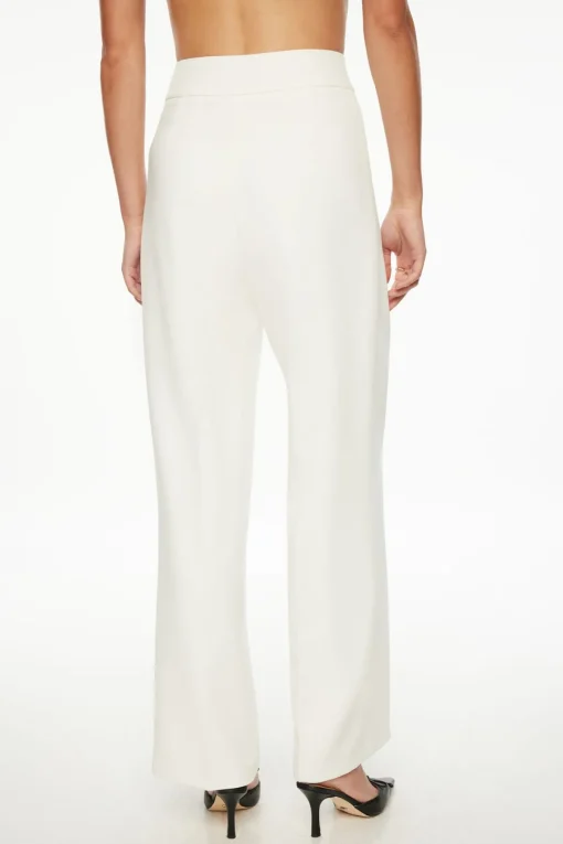 Dynamite Straight Leg Relaxed Pants White Discount