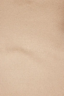 Dynamite Strapless Sweater Midi Dress Brown Store