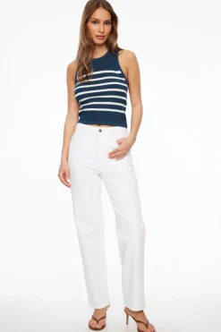 Dynamite Sweater Tank Top Blue Flash Sale