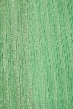 Dynamite Tatiana Crinkled Shorts Green Outlet