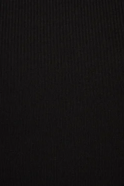 Dynamite Tedi Ribbed Tank Top Black Fashion