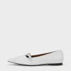 Dynamite VAGABOND | Hermine Ballet Flats White Clearance