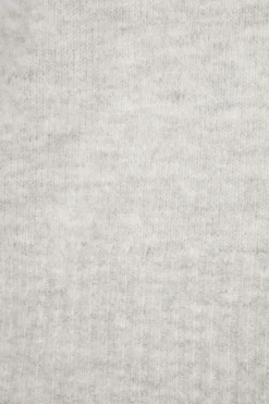 Dynamite V-Neck Polo Sweater Gray New