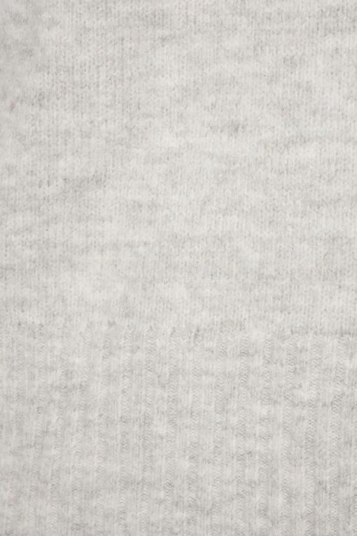 Dynamite V-Neck Polo Sweater Gray New