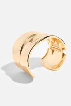 Dynamite Waveline Cuff Bracelet Yellow Shop