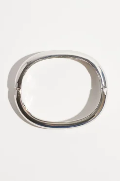 Dynamite Wavy Bangle Bracelet Grey New